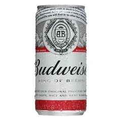 (5 por 9,95) Cerveja Budweiser Lager Lata 269 Ml