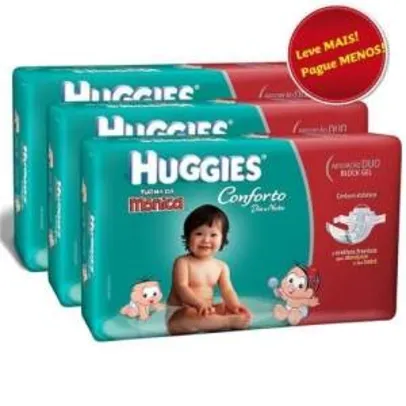 Extra - Kit Leve Mais Pague Menos Conforto Dia e Noite Huggies - Tam. G com 114 Tiras