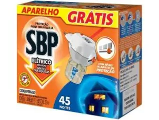 Repelente Eletrico SBP Líquido com aparelho grátis