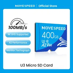 Micro sd movespeed 400gb classe 10