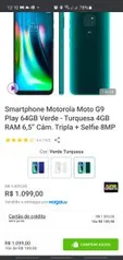 Moto g 9 play | R$1.099