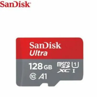 Saindo por R$ 210: Cartão de memória SanDisk A1 Ultra Micro SDHC UHS-1 Memory Card RED 128G - R$210 | Pelando