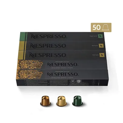 [Cupom+30% de Cashback] Nespresso Equilibrado 50 Cápsulas de Café