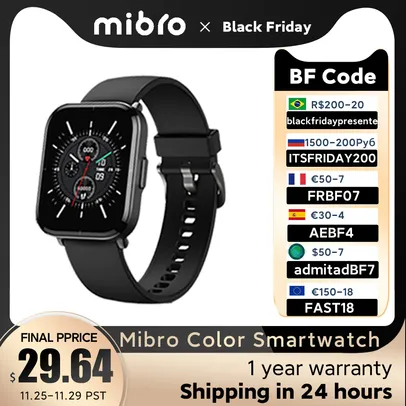 Mibro Color Smartwatch 5atm 
