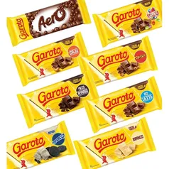 [APPL] 6 barras de chocolates garoto (qualquer sabor)