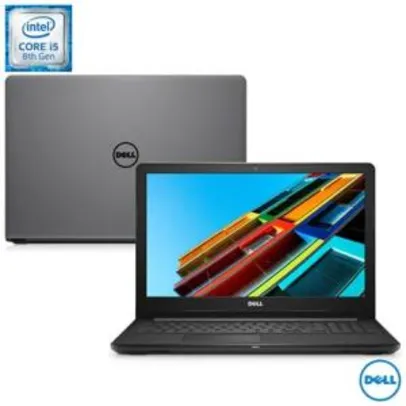 Notebook Dell, Intel® Core™ i5-8250U, 8GB, 2TB, Tela 15,6", AMD Radeon