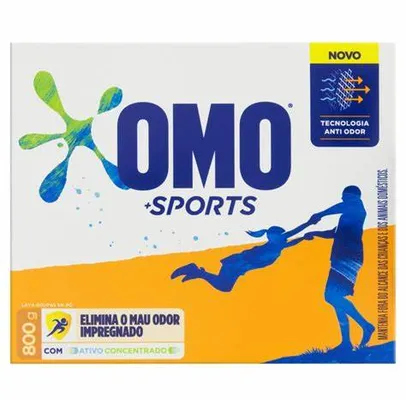 Sabão em pó Omo Sports caixa 1.6 kg | R$12