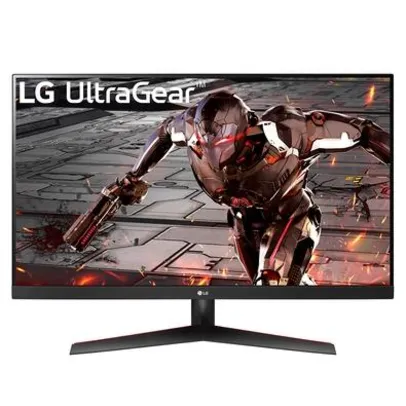 Monitor Gamer LG UltraGear 32 LED, 165 Hz, QHD, 1ms, HDMI/DisplayPort, 95% sRGB, FreeSync Premium, HDR 10, VESA, Preto - 32GN600-B