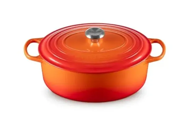 LE CREUSET Panela Oval, 31 Cm - Signature, 2117831, Laranja