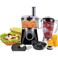 Processador All in One 1,2L + Liquidificador 1,5L + Espremedor de frutas 800W - Philco - R$144