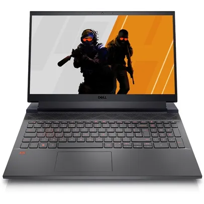 Notebook Gamer Dell G15 5520 15.6'' FHD 165Hz i7-12700H SSD 512GB 16GB DDR5 RTX 3060 6GB Windows 11 Home Cinza