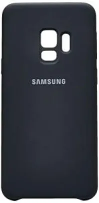 Saindo por R$ 43: Capa Silicone Galaxy S9, Samsung, Capa Protetora para Celular, Preta | Pelando