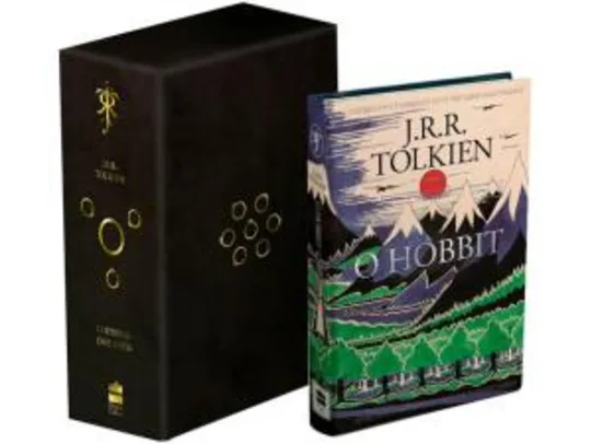 (APP MAGALU) Kit Livros Box O Senhor dos Anéis + O Hobbit + Poster - J. R. R. Tolkien R$103