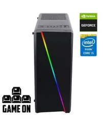 PC Gamer Intel Core I5, 6gb RAM, Placa de vídeo NVIDIA GT 210 e 500Gb de HD