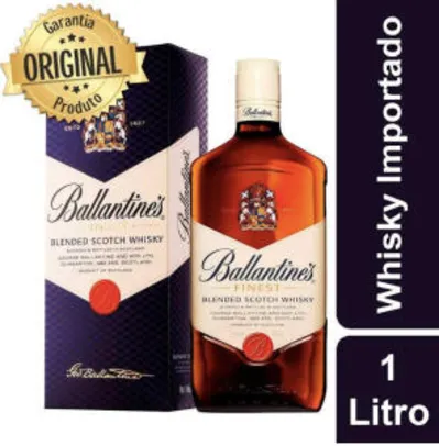 Whisky Ballantines Finest - 1L - R$60