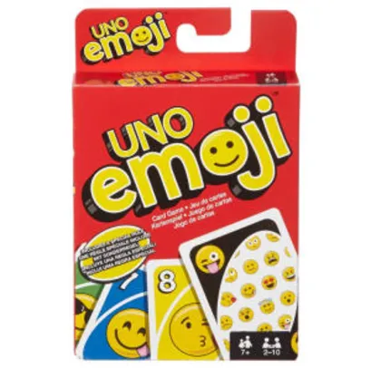 [PRIME] Mattel Games UNO Cartas Emojis - R$14