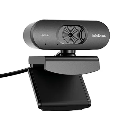 [R$110 Cupom Missões] Webcam HD CAM 720p Preto Intelbras