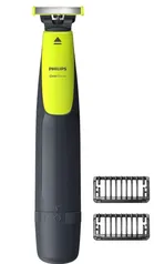 Aparador de Pelos Philips Oneblade QP2510/15 Bivolt - Verde e Cinza