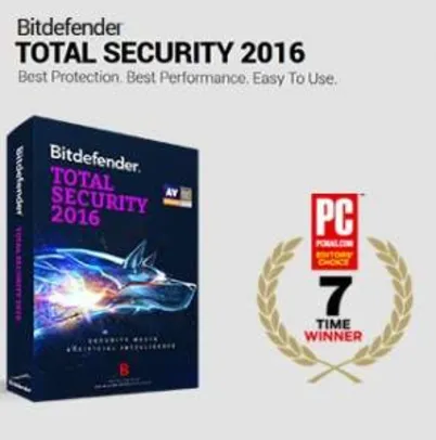 [Bitdefender] - Bitdefender Total Security com mega desconto de R$110