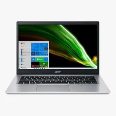 [PARCELADO] Notebook Acer A514-54 i3 11ª 4gb 256gb SSD 14' FHD IPS