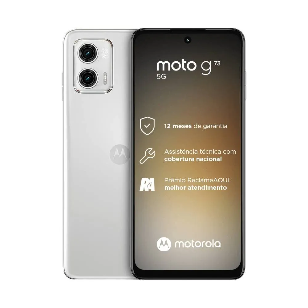 Imagem do produto Smartphon Motorola Moto G73 5G 128GB, 8GB RAM, Tla D 6.5