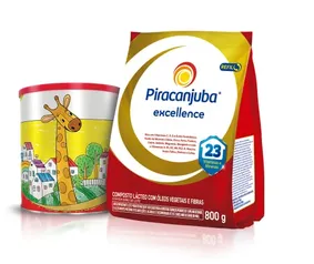 [Rec] Piracanjuba Composto Lacteo Excellence 800G + Lata Colecionável Sortida