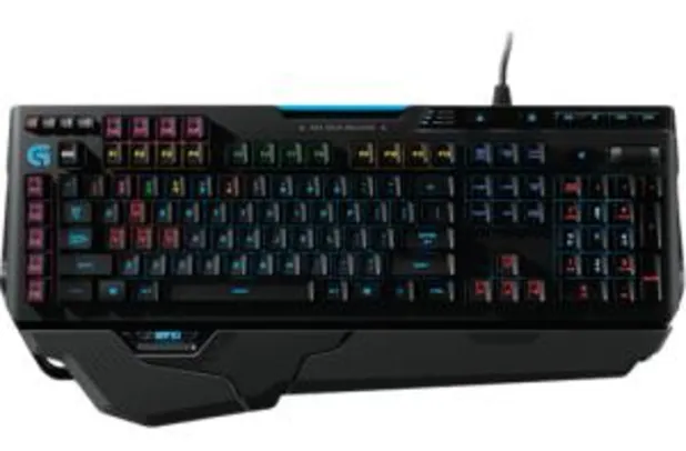 Teclado Gamer Mecânico Logitech Orion Spark G910 RGB Preto