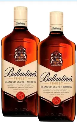 Kit Whisky Escocês 2 Unidades Ballentine's Finest 3 anos 750ml