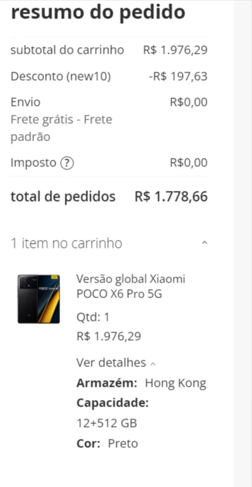 Imagen na descrição da promoção