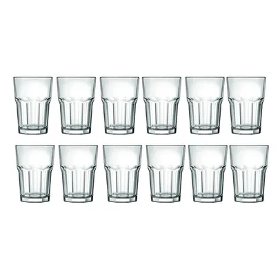 (AMER$49) conjunto de copos 410ml bristol long drink 12 peças - Nadir