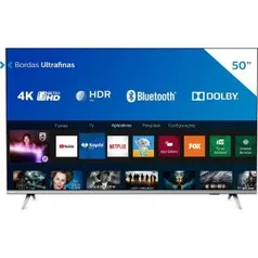 Smart TV LED 50'' Philips 50PUG6654/78 Ultra HD 4k | R$1.980