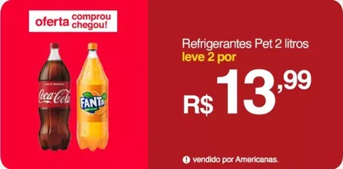 Refrigerante Pet 2L (2un 13,99)) SC 4,25un