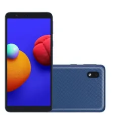 Smartphone Samsung Galaxy A01 Core 4G, 32GB, 1GB RAM Tela 5,3" Câm. Traseira 8MP Frontal 5MP Azul