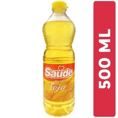 Oleo de Soja Refinado Saúde 500Ml