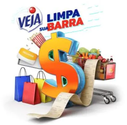 Sorteio Veja - Compre R$30 de produtos Veja em lojas participantes e concorra a prêmios