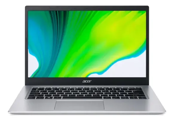 Notebook Acer Aspire 5 A514-54 dourada 14", Intel Core i5 1135G7  8GB de RAM 256GB SSD, Intel Iris Xe Graphics G7 80EUs 60 Hz 1920x1080px Windows 10