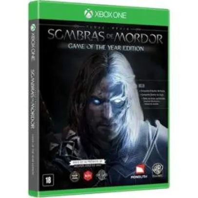 Sombras de Mordor - Edição Completa - XBOX ONE - $59