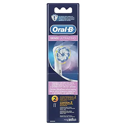 Refil Para Escova Elétrica Oral-B Sensi Ultrafino - 2 Unidades, Oral-B