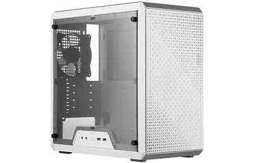 Gabinete Gamer Cooler Master Masterbox Q300L, Mini Tower, White, Sem Fonte, Com 1 Fan, MCB-Q300L-WANN-S00 