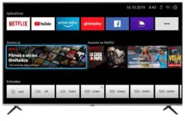 Smart TV Philco 65" QLED Ultra HD 4K PTV65F82SSG | R$ 3999