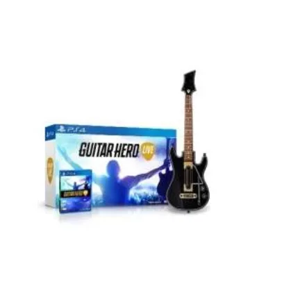 [Submarino] Game Guitar Hero Live (Bundle) - Playstation 4 - por R$220