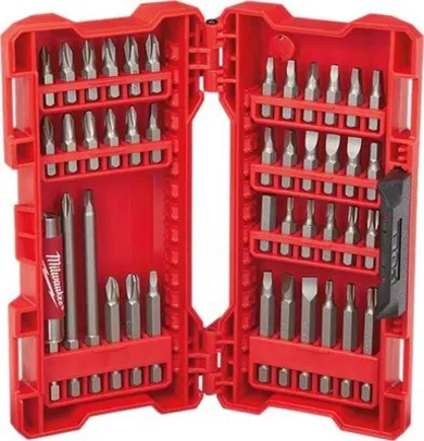 KIT BIT MILWAUKE 48-32-1551 COM 42 PEÇAS