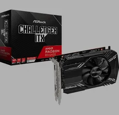 Placa de Vídeo Asrock Challenger AMD Radeon, RX 6400, 4GB, GDDR6, FRS, Ray Tracing, RX6400 CLI 4G