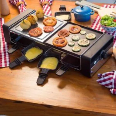 Raclette Grill Elétrica - Fun Kitchen - R$242