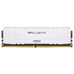 Memória Crucial Ballistix, 8GB, 3600MHz, DDR4, CL16, Branca - BL8G36C16U4W 