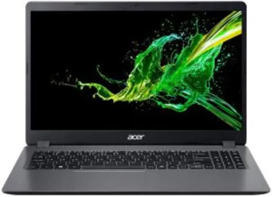 Notebook Acer de entrada, i3 8130U, 4gb Ram, 1 TB HD E TELA HD. | R$ 2303