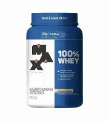 Whey Protein 100%  Max Titanium Cookies & Cream - 900g