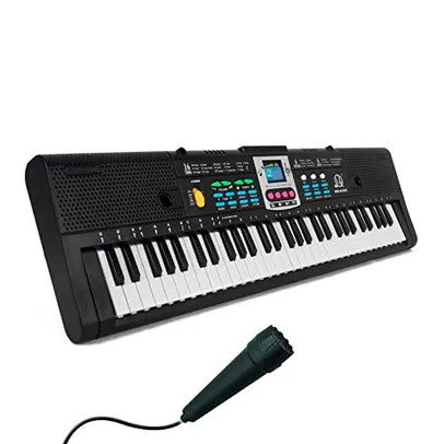 Moniss 61 Teclas Teclado Eletrônico De Música Digital Kids Piano 