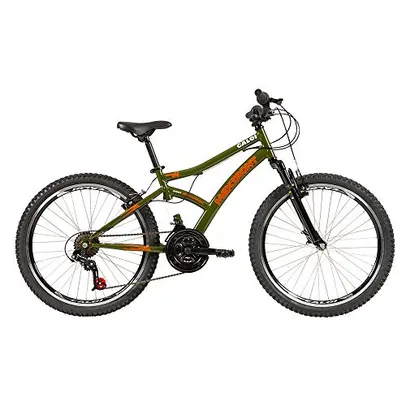 Saindo por R$ 657: Bicicleta Aro 24 Caloi Max Front Verde | Pelando