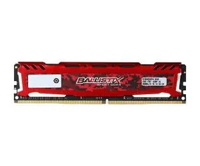 Memoria Crucial Ballistix 8GB (1x8) 2400MHz DDR4 UDIMM, BLS8G4D240FSE - R$489